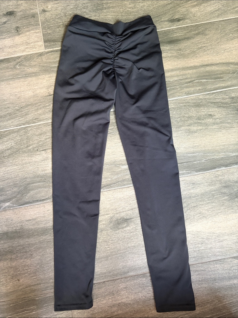 Celestial Bodiez grey V-Waist booty scrunch Leggings